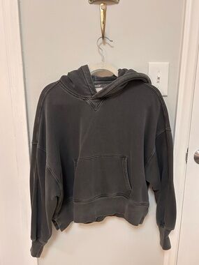 Abercrombie & Fitch Charcoal Gray Hoodie; SIZE S/M